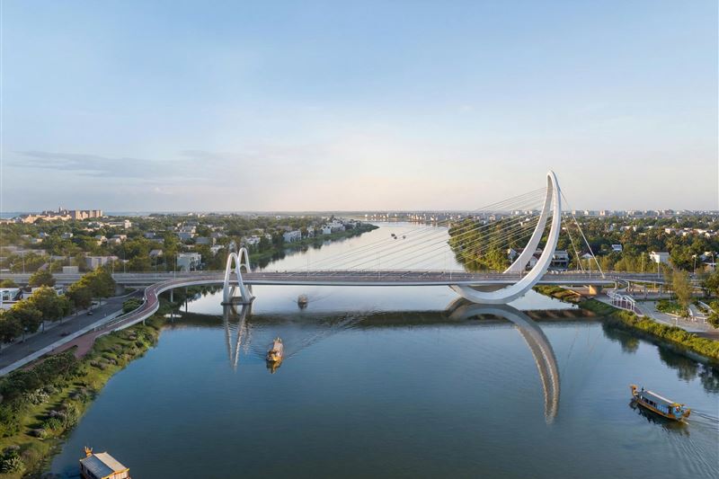  Dự án Cầu qua Cồn Hến